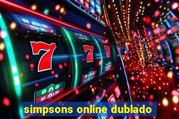 simpsons online dublado